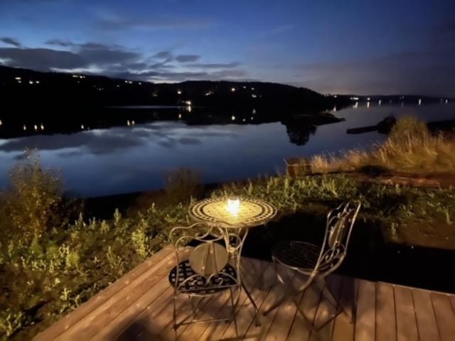 Hyttelaven Pa Furuholmen Sarpsborg Dış mekan fotoğraf
