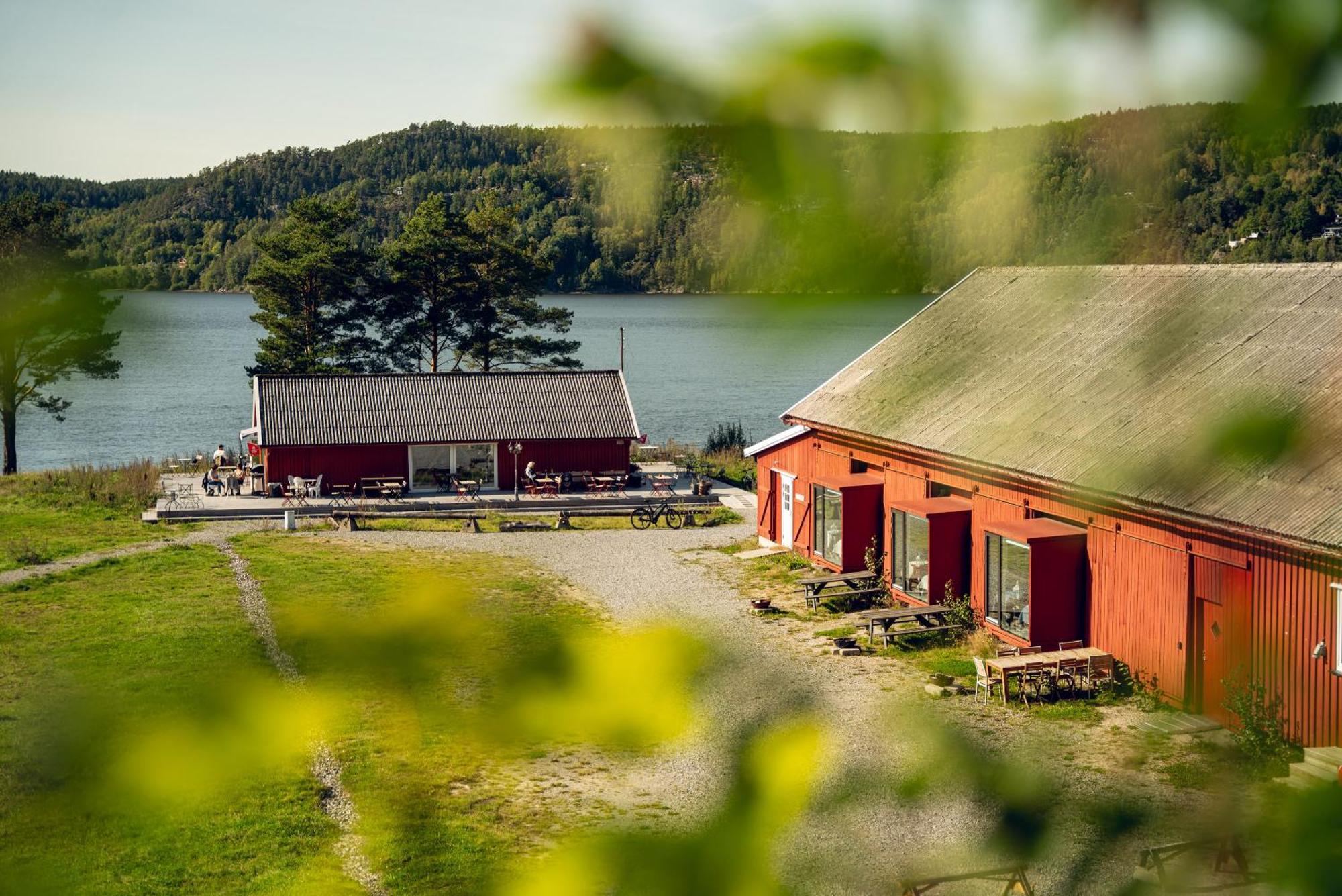Hyttelaven Pa Furuholmen Sarpsborg Dış mekan fotoğraf